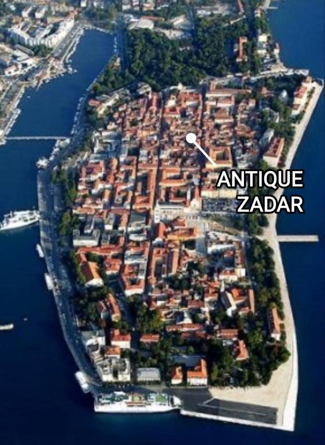 Apartment Antique Zadar - City Center Eksteriør billede